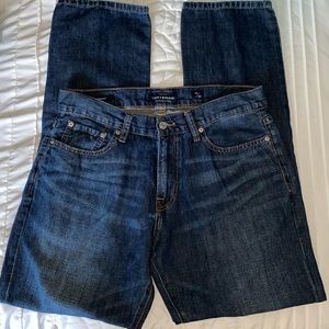 Lucky Brand Men’s Jeans Linen Cotton Blend 33x32